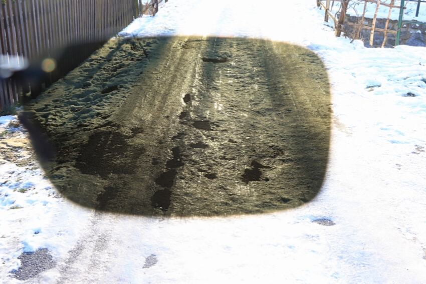 Polaroid Lens Effect