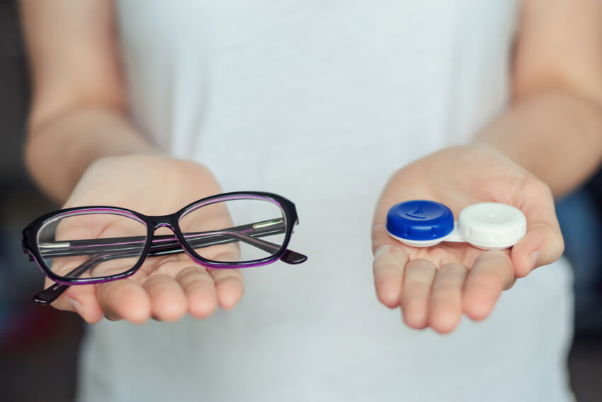 Contact Lenses Vs. Glasses